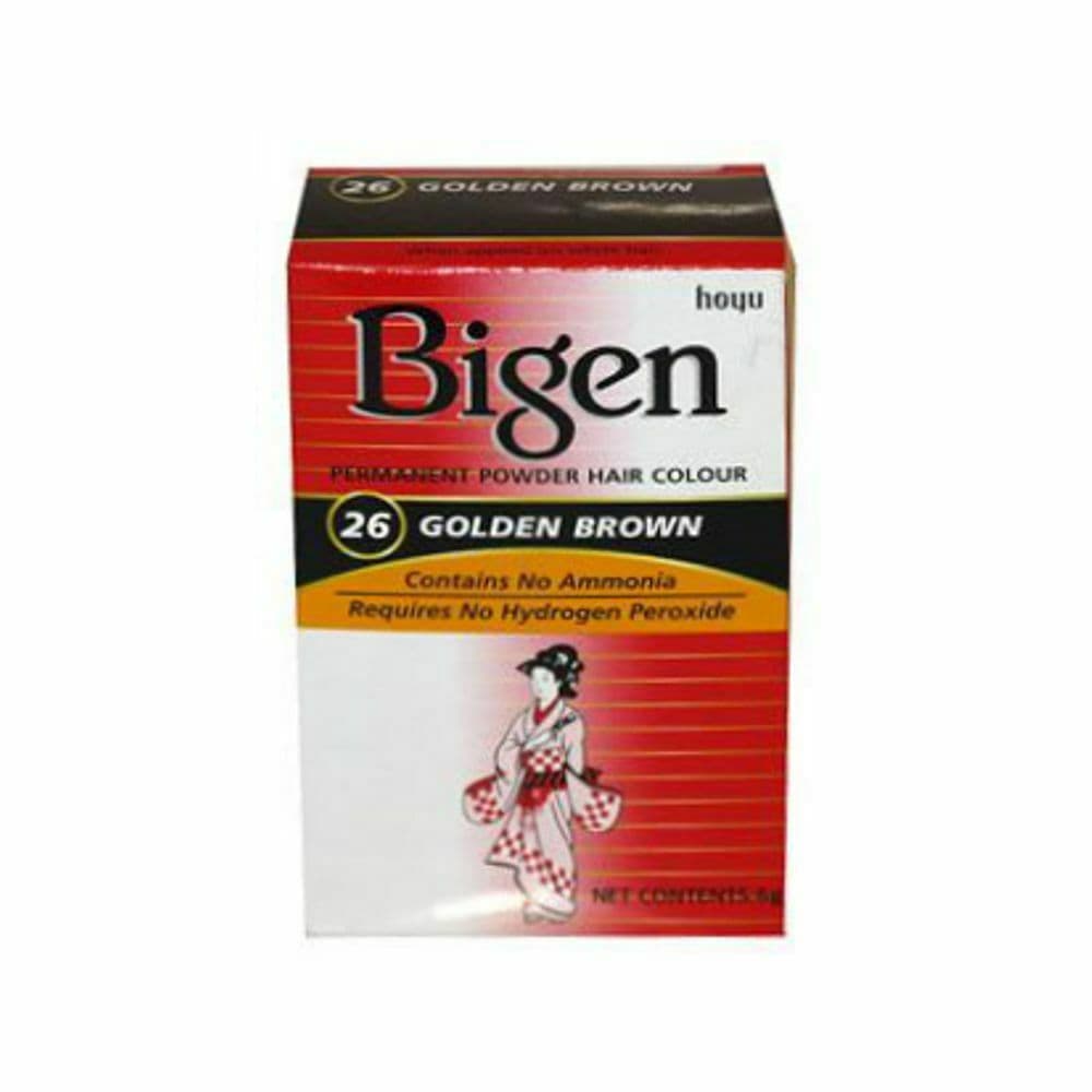 Bigen Hair Colour Golden Brown 26 Colore per Capelli Castano Dorato in Colore permanente Agbon - Martinsicuro, commercioVirtuoso.it