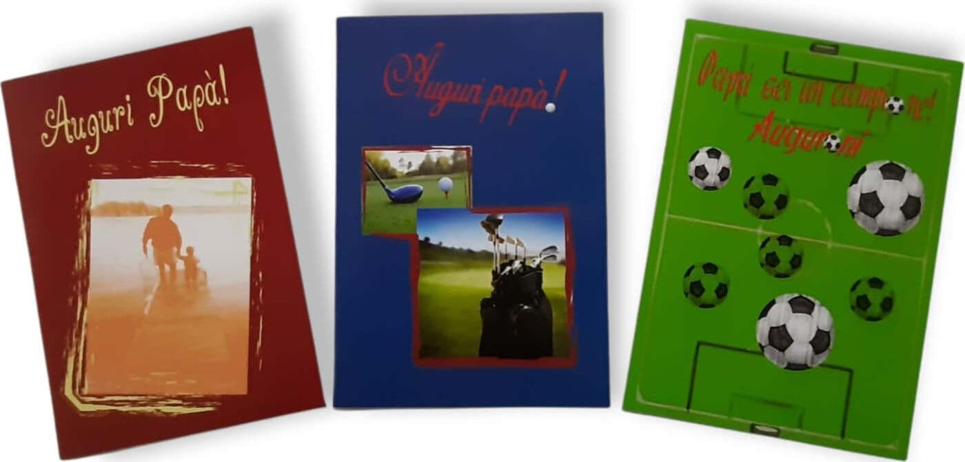 Biglietto d’auguri per il Papà con Busta Assortito