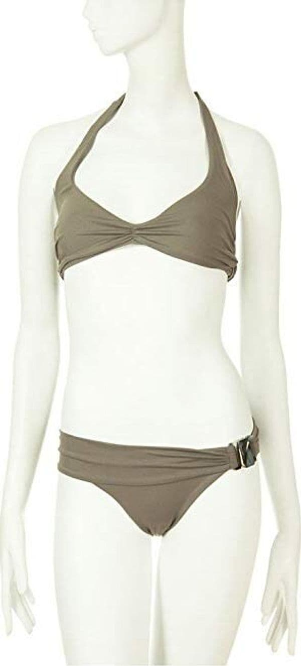 Bikini con reggiseno con allacciatura sul collo e slip chloe