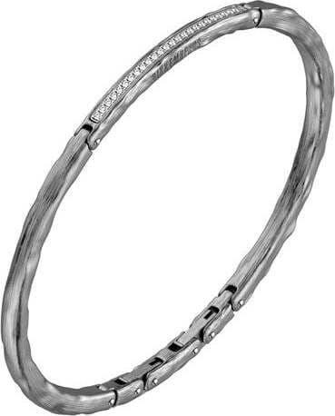 Bikkembergs---Bracciale-Hammer-in-Acciaio-e-Diamanti