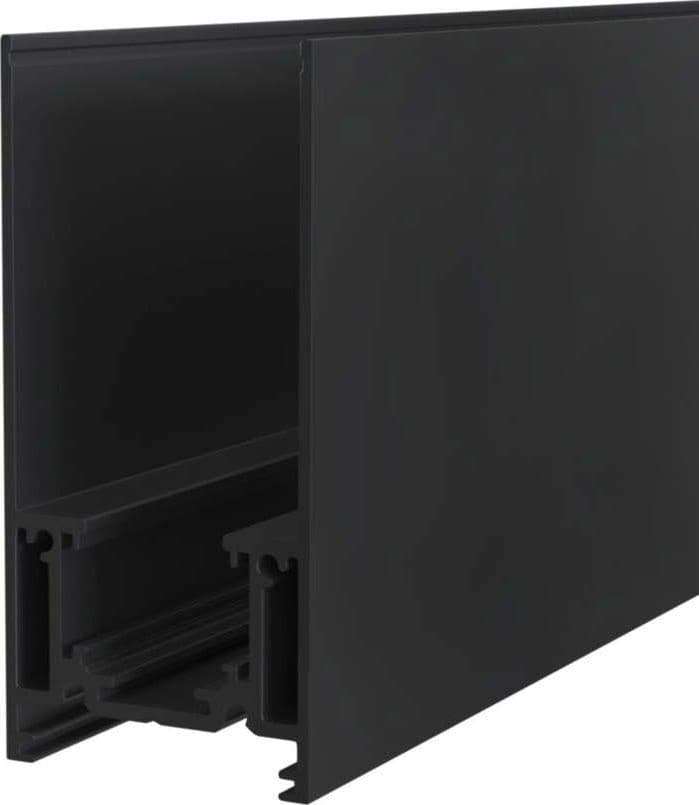Binario-Con-Spessore-8Cm-Moderno-Busbar-Trunkings-S35-Alluminio-Nero-1M