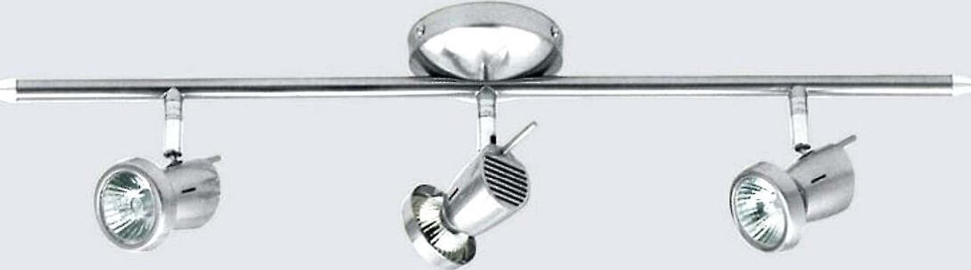 Binario-Illuminando-EROS-3-GU10-LED-7W-3000°K-spot-faretti-orientabili-metallo-cromo-moderno-interno