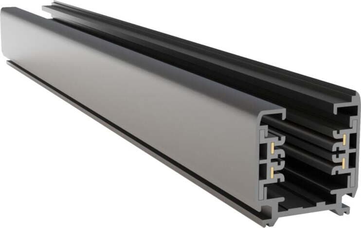 Binario-Moderno-Busbar-Trunkings-Trinity-Alluminio-Nero-2M