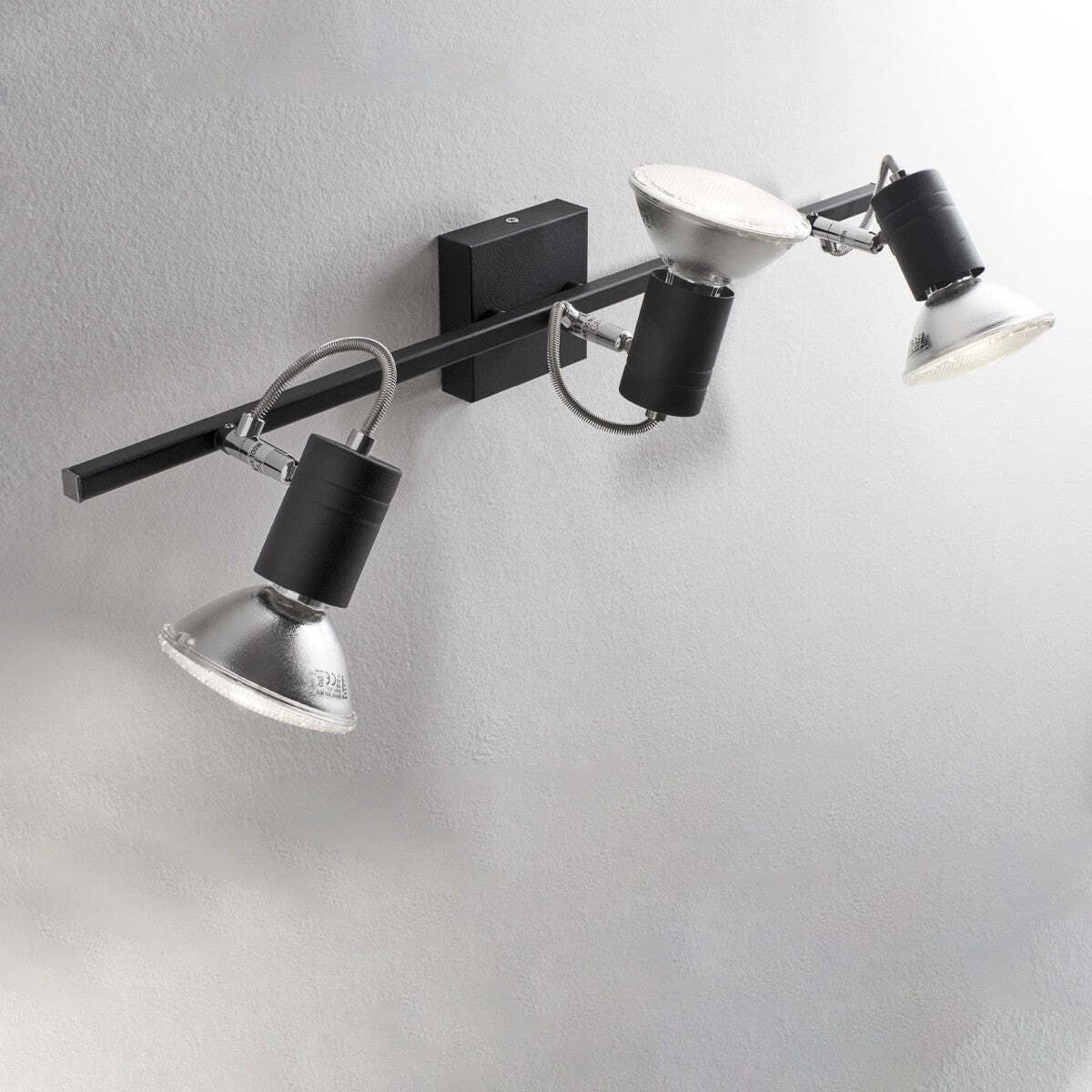 Binario-moderno-Illuminando-ZEUS-3-NR-E27-LED-spot-orientabile-parete-soffitto