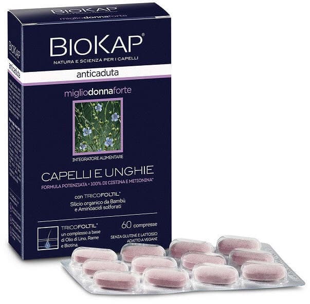 Biokap miglio d forte 60cpr ne in Multivitamine e minerali Clubfarma - Melilli, commercioVirtuoso.it