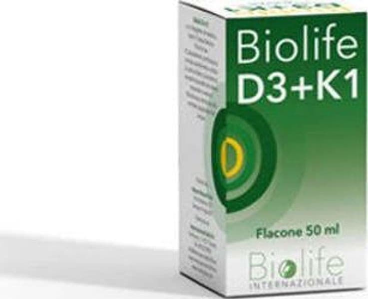 BIOLIFE-D3+K1-GOCCE-50-ML