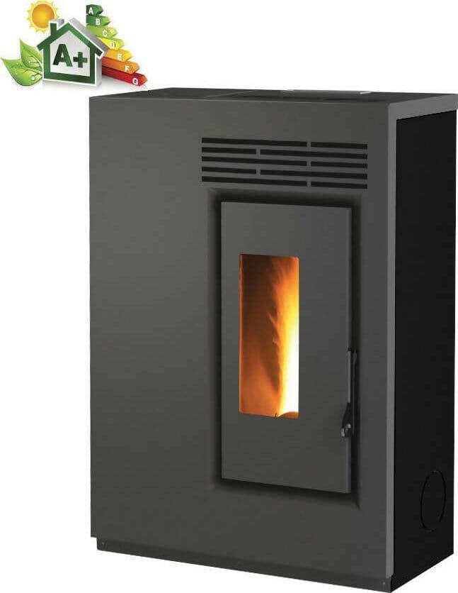 Biotermika Stufa A Pellet Bio Ge 60 E Stufa A Pellet 5,5 Kw Slim 25 Cm Con Uscita Fumi Laterale in Stufe a pellet Biofiregrill - Casier, commercioVirtuoso.it