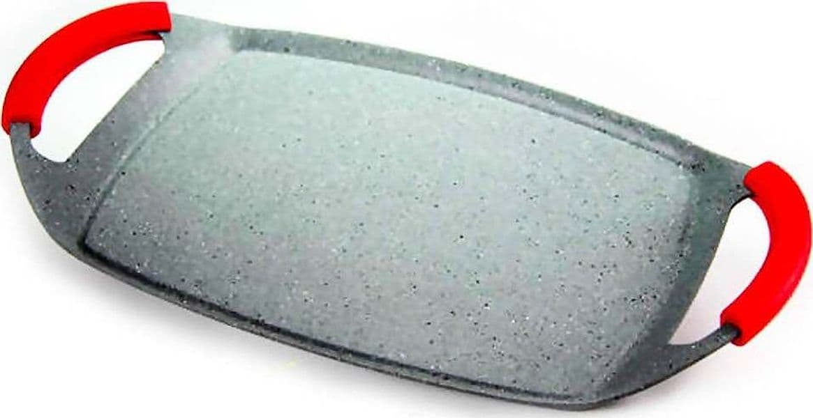 Bistecchiera Antiaderente 34x28 cm Pentola Manici Asportabili Piastra da Cucina Bistecchiera Piastra Antiaderente L'Orchidea - Siderno, Commerciovirtuoso.it