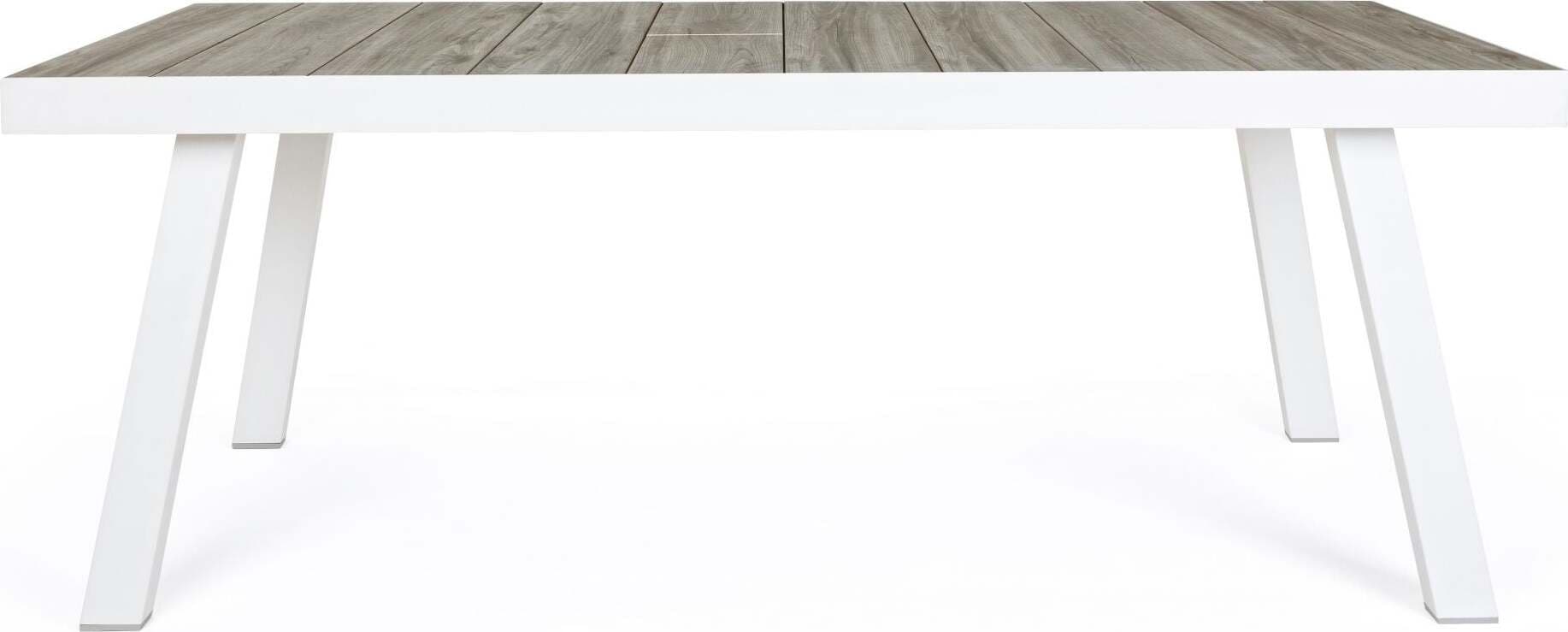 Bizzotto Tavolo Gilbert 201x101 Bianco Sj60 Casa e cucina/Arredamento/Sala da pranzo/Tavoli da sala da pranzo Loft Uno di Casa - Catania, Commerciovirtuoso.it