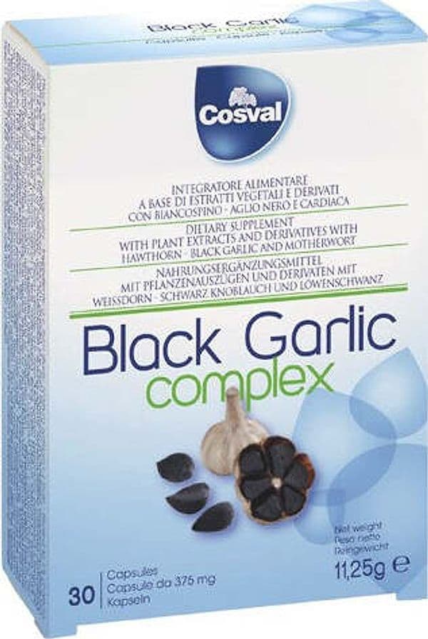 Black Garlic Complex integratore alimentare 30 Capsule Cosval