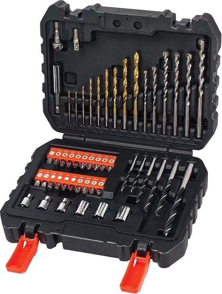 BLACK&DECKER---A7188-XJ-SET-PER-FORARE-50-PEZZI