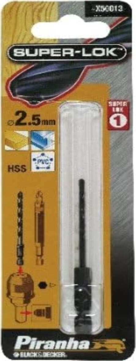BLACK&DECKER---PUNTA-PER-TRAPANO-HSS-2.5MM