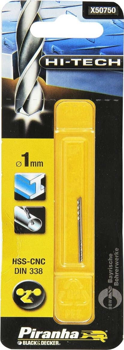 BLACK&DECKER---PUNTE-PER-METALLO-CROWN-1MM