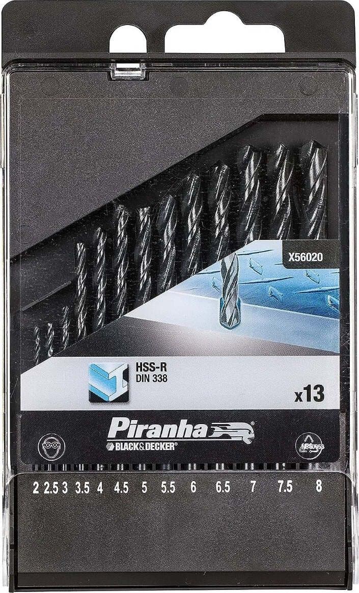 BLACK&DECKER---SET-13-PUNTE-PER-METALLI