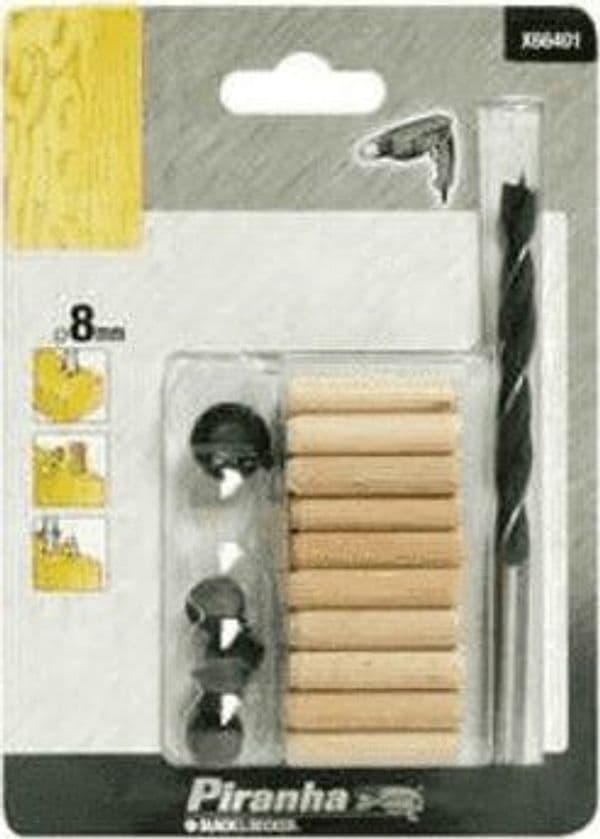 BLACK&DECKER-PIRANHA-KIT-PER-SPINATURA-CON-PUNTA-DA-8-mm