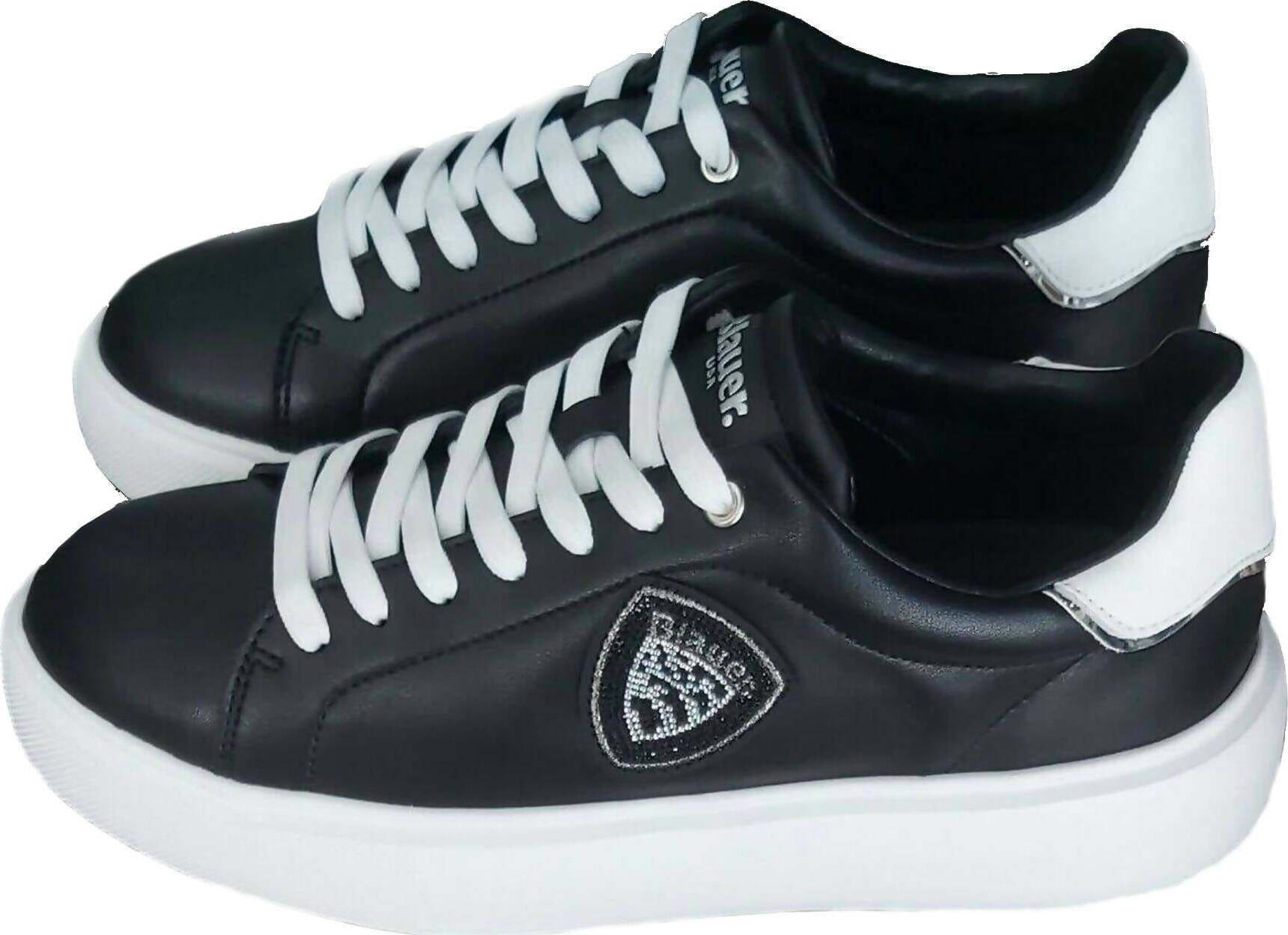 Blauer-Sneakers-Donna-Nere-Suola-Bianca-S4venus01/lea
