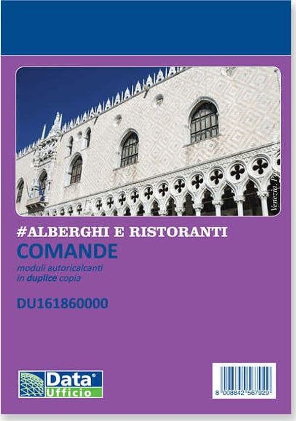 Blocco commande - 25-2 copie autoricalcanti - DU161860000 - Data Ufficio Cancelleria e prodotti per ufficio/Archivio ufficio e accessori per scrivania/Modulistica e conservazione registri/Libri e registri contabili Eurocartuccia - Pavullo, Commerciovirtuoso.it