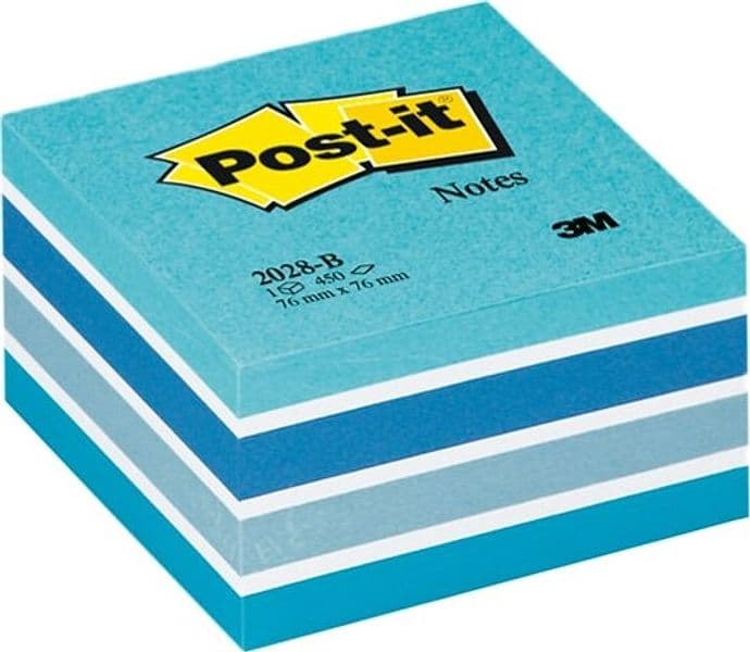 Blocco foglietti Cubo - 2028-B - 76 x 76 mm - 72 gr - colori assortiti - 450 fogli - Post it Cancelleria e prodotti per ufficio/Carta blocchi e quaderni/Blocchi appunti taccuini e diari/Blocchetti memo adesivi Eurocartuccia - Pavullo, Commerciovirtuoso.it