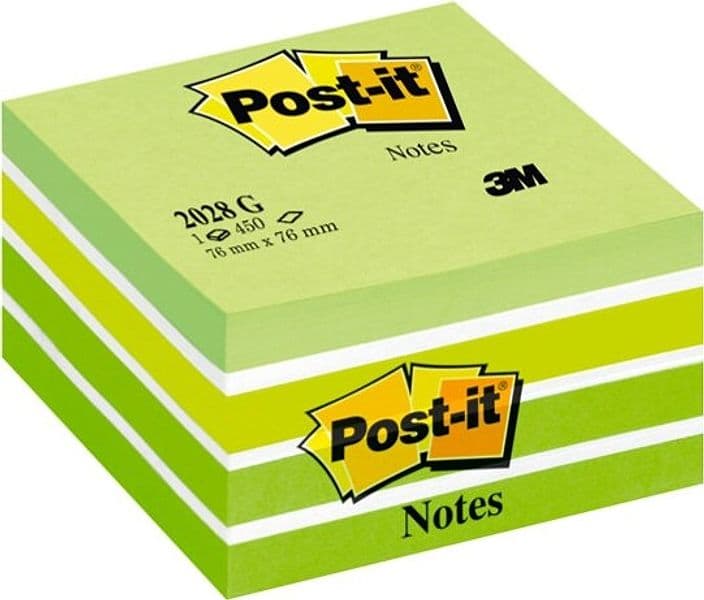 Blocco foglietti Cubo - 2028-G - 76 x 76 mm - 72 gr - colori assortiti - 450 fogli - Post it Cancelleria e prodotti per ufficio/Carta blocchi e quaderni/Blocchi appunti taccuini e diari/Blocchetti memo adesivi Eurocartuccia - Pavullo, Commerciovirtuoso.it