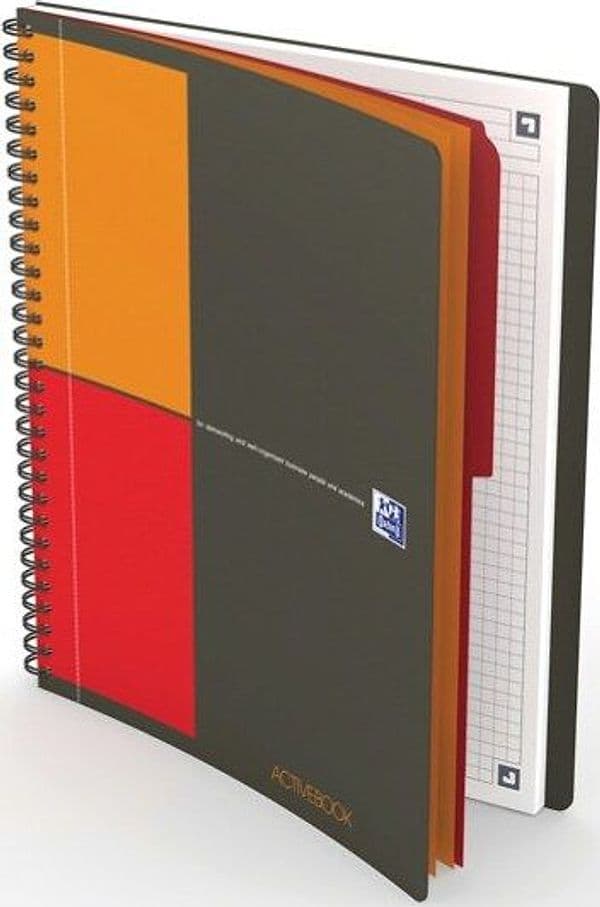 Blocco spiralato International Favorit - formato Activebook - 18 x 25cm - 80gr - 80 fogli - Oxford Cancelleria e prodotti per ufficio/Carta blocchi e quaderni/Blocchi appunti taccuini e diari/Blocchetti memo adesivi Eurocartuccia - Pavullo, Commerciovirtuoso.it