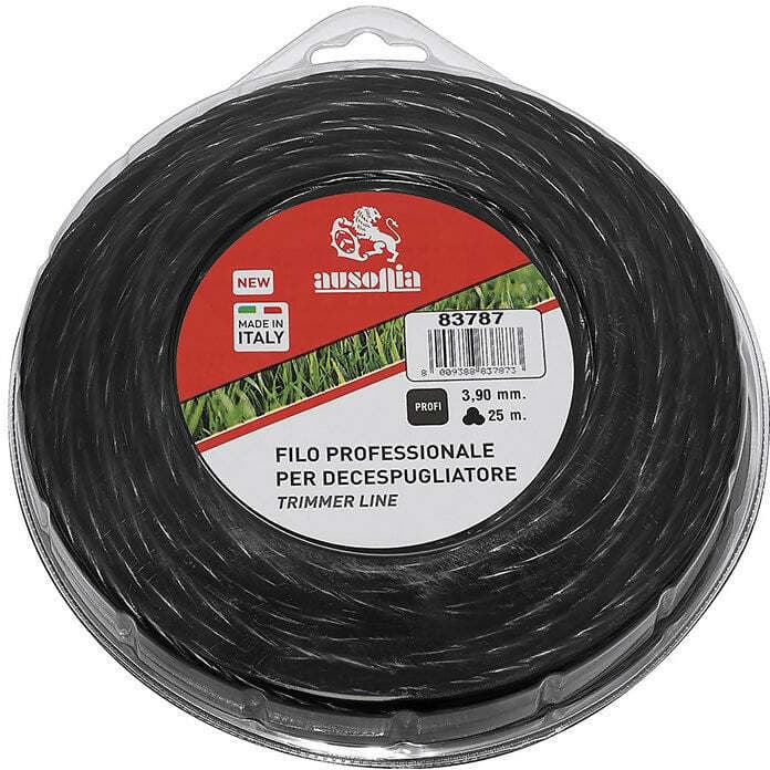 Bobina Di Filo Per Decespugliatore Professionale A Sezione Elicoidale Da 3,9Mm X 25M Ausonia - 83787 in Accessori per decespugliatori Ausonia - Maniago, commercioVirtuoso.it