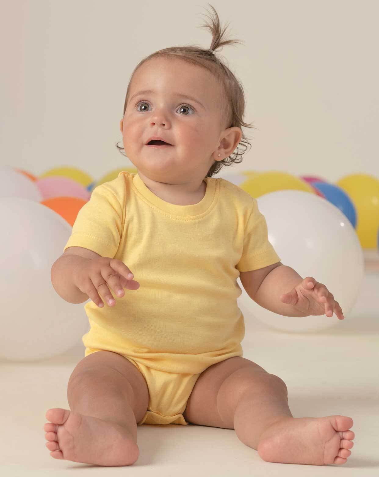 Body baby unisex mezza manica 100% cotone - TSRBBODY in Body Falco Biancheria - Parete, commercioVirtuoso.it