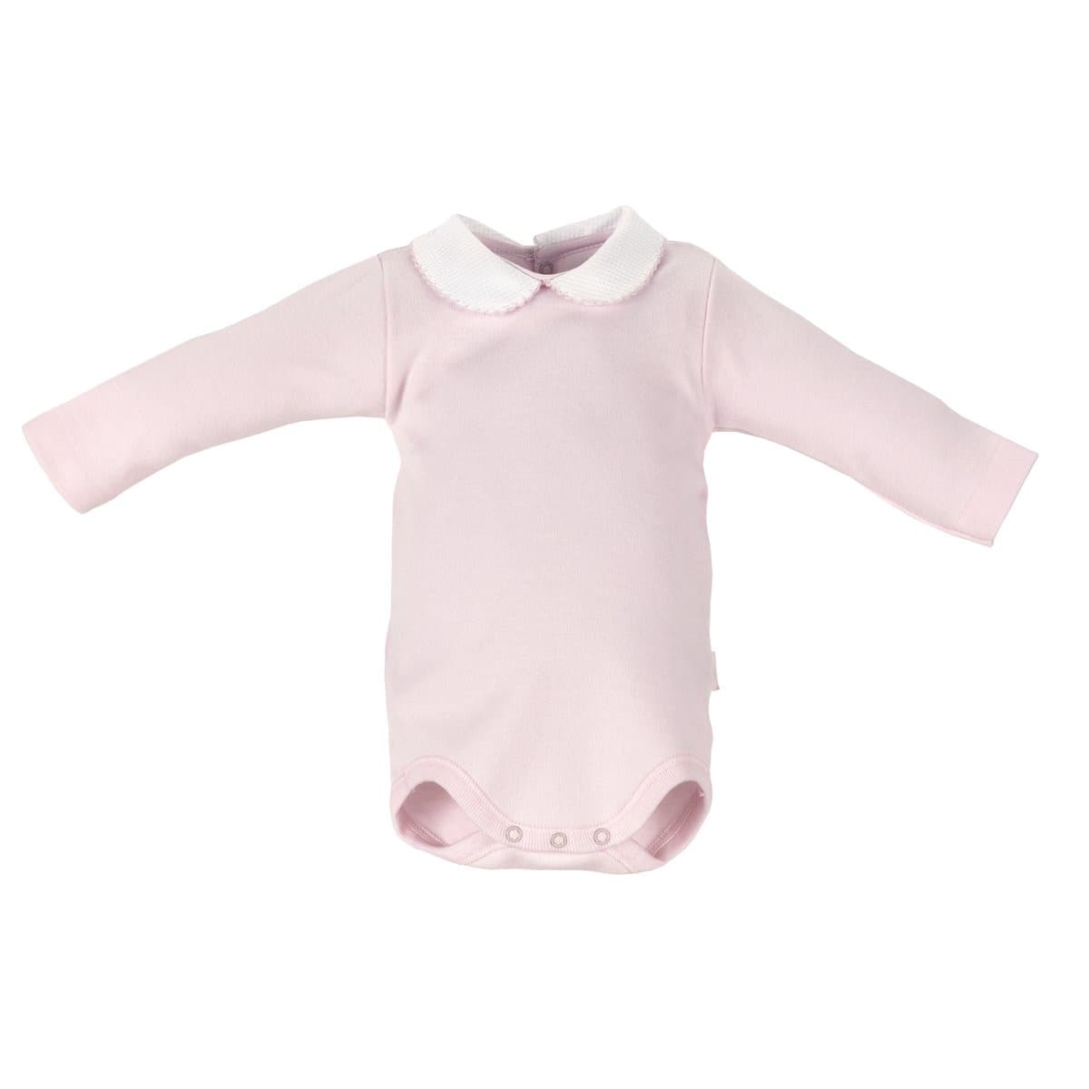 Body Con Collo Manica Lunga Interlock Taglia 18 D.R. Liso Rosa Moda/Prima infanzia/Abbigliamento/Bambina 0-24/Tutine e body/Body La Casa Del Bebè - Napoli, Commerciovirtuoso.it