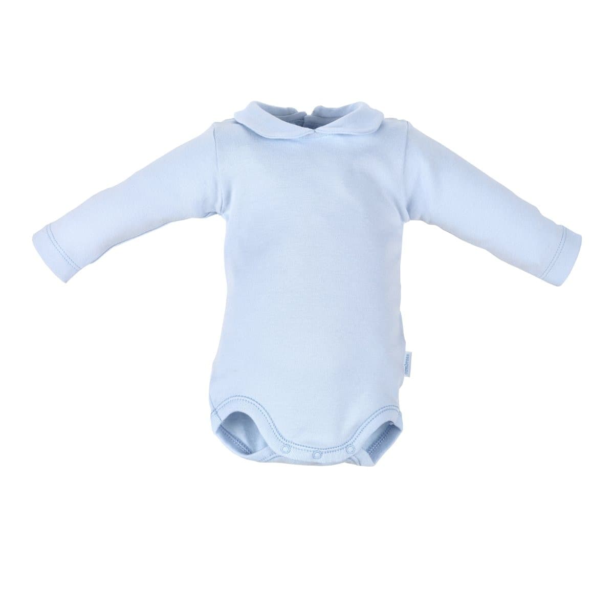 Body Con Collo Manica Lunga Interlock Taglia 3 Liso Celeste Moda/Prima infanzia/Abbigliamento/Bambino 0-24/Tutine e body/Body La Casa Del Bebè - Napoli, Commerciovirtuoso.it