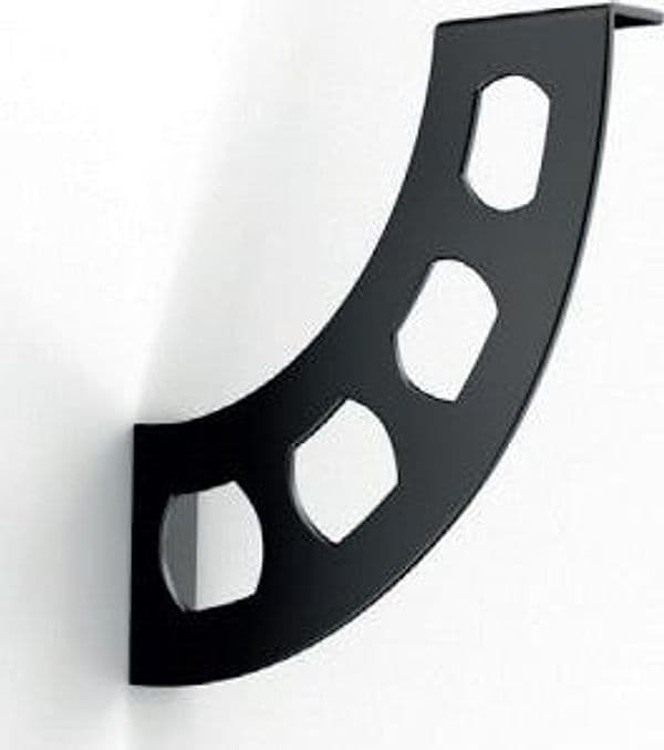 BOLIS-ITALIA---2-REGGIMENSOLE-BOOMERANG-18CM-NERO.