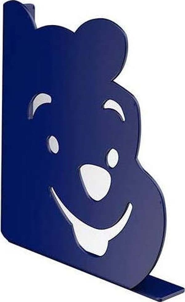 BOLIS ITALIA - FERMALIBRO BUBU IN ACCIAIO BLU