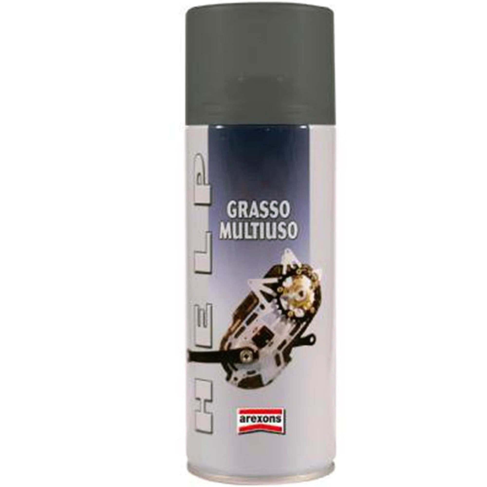 BOMBOLETTA SPRAY HELP GRASSO MULTIUSO ML. 400 4255 AREXONS LUBRIFICANTE SBLOCCA Auto e Moto/Oli e liquidi/Grassi e lubrificanti Trade Shop italia - Napoli, Commerciovirtuoso.it