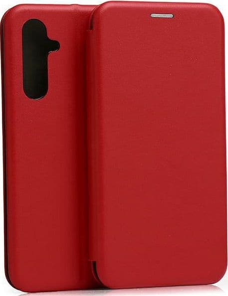 book--samsung-a54-con-porta-carte-di-credito-chiusura-magnetica-rossa