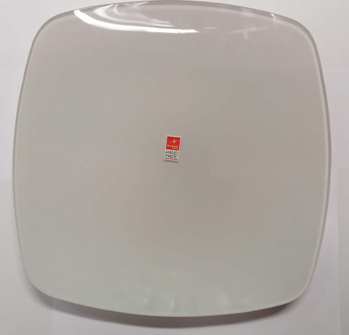 BORMIOLI---SOTTOPIATTO-CERALACCA-IN-VETRO-BIANCO-32x32