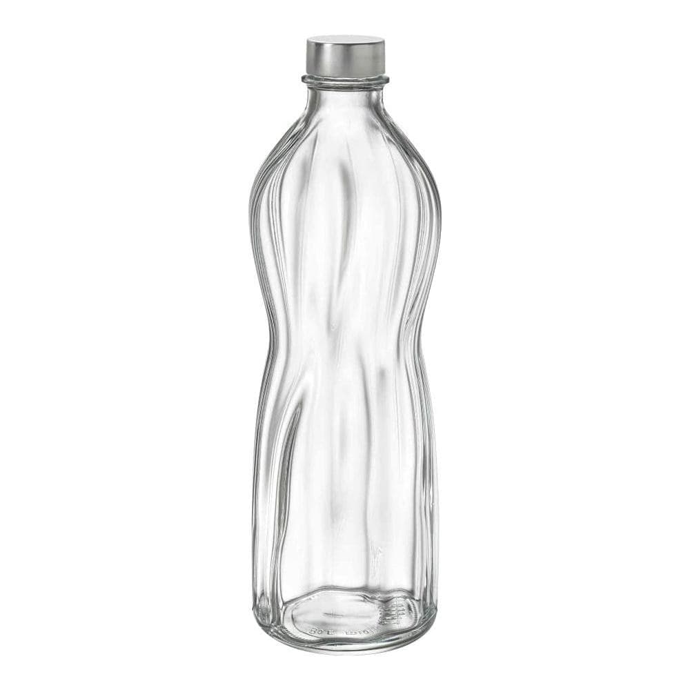 BORMIOLI-ROCCO-Bottiglia-con-tappo-a-vite-AQUA-Trasparente-1L