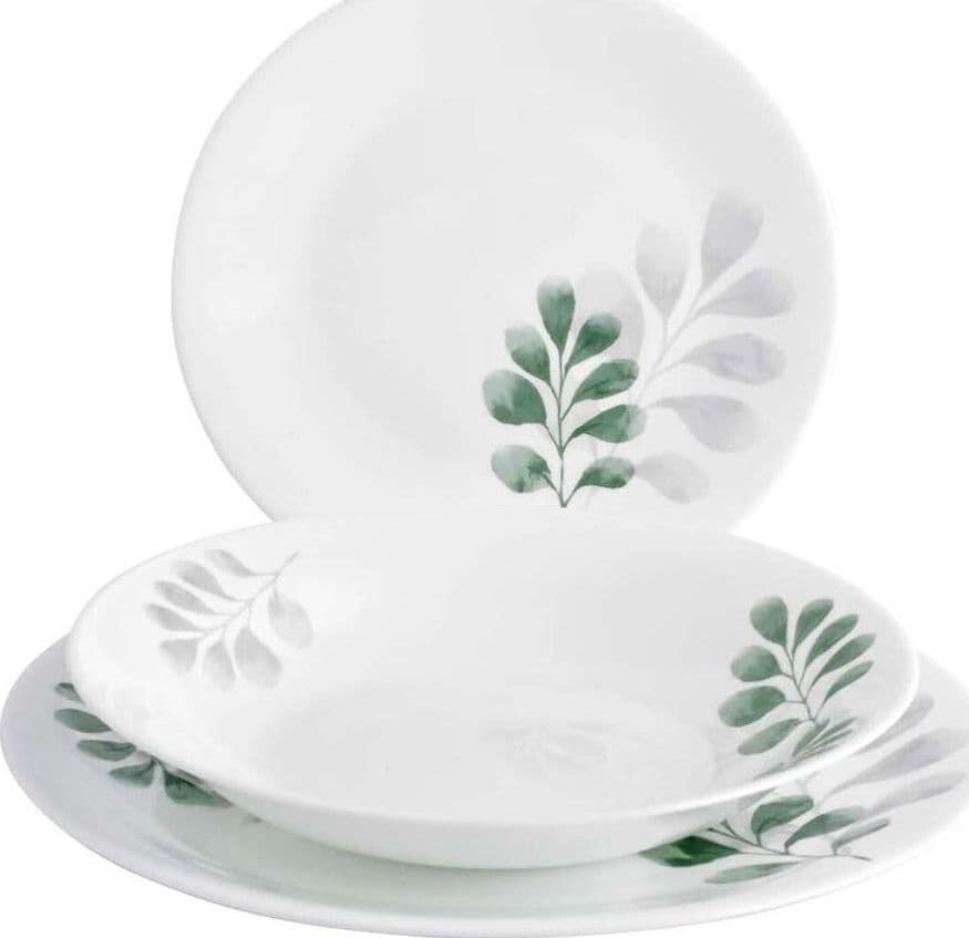 Bormioli Rocco Set piatti tavola 18 pezzi Vetro Verde Casa e cucina/Stoviglie/Servizi da tavola/Servizi di piatti Scontolo.net - Potenza, Commerciovirtuoso.it