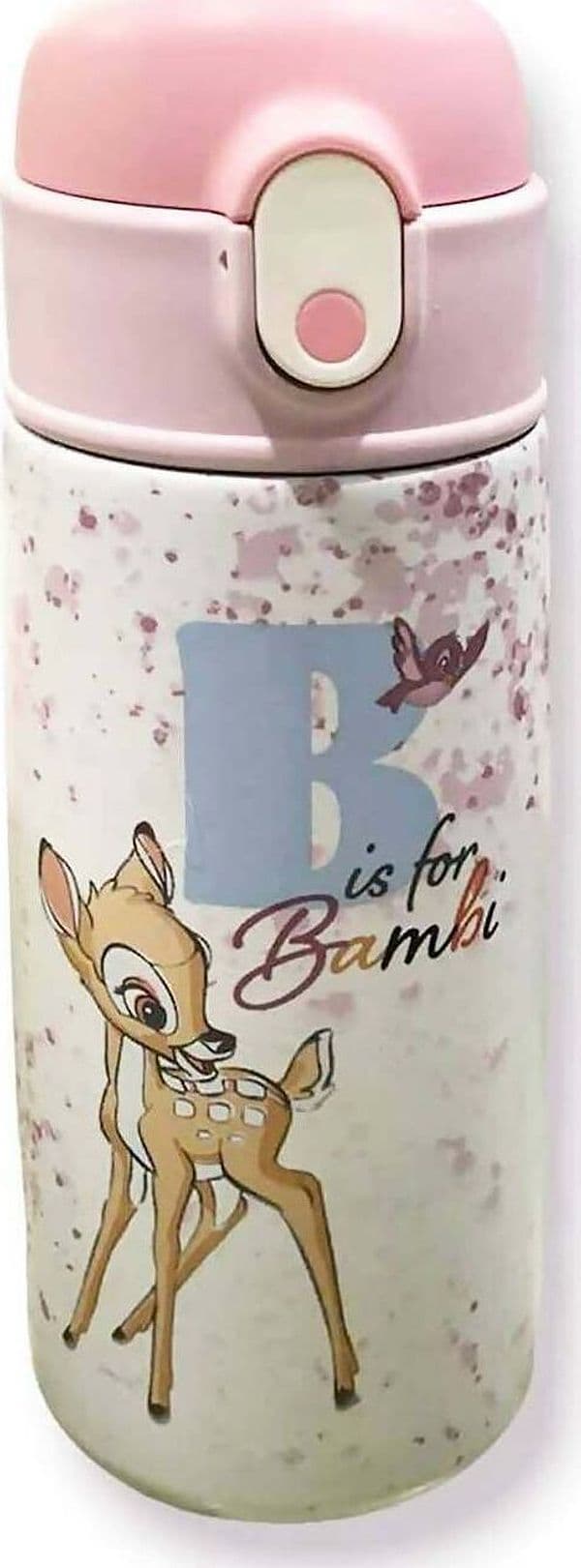 Borraccia Termica Bambi per Bambini in Acciaio Inox Da 460 Ml Disney