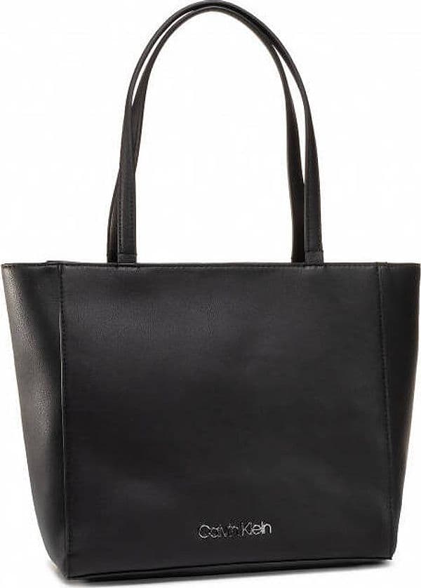 Borsa da Donna Calvin Klein Jeans Borsa a Spalla Con Scomparto Similpelle Manico Nero Fashion Moda/Donna/Borse/Borse a spalla Euforia - Bronte, Commerciovirtuoso.it