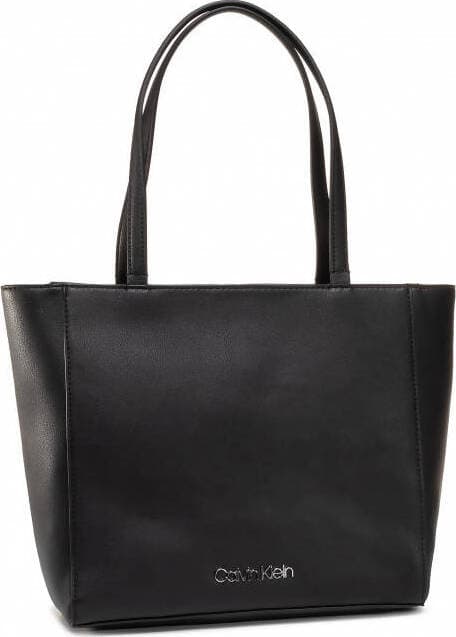 Borsa da Donna Calvin Klein Jeans Borsa a Spalla Con Scomparto Similpelle Manico Nero Fashion Moda/Donna/Borse/Borse a spalla Euforia - Bronte, Commerciovirtuoso.it