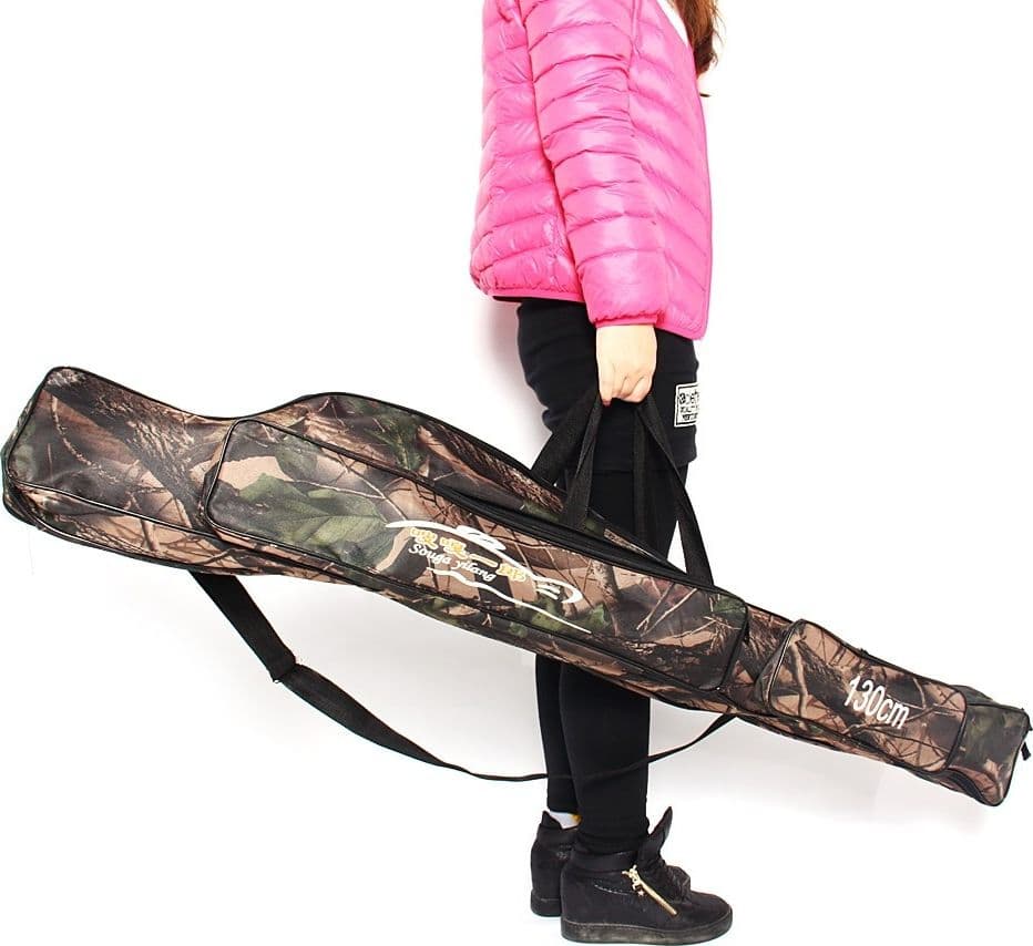 BORSA FODERO PORTA CANNE PORTACANNE DA PESCA A 2 SCOMPARTI 130 CM MIMETICO Sport e tempo libero/Caccia e Pesca/Pesca/Accessori/Portacanne da pesca Trade Shop italia - Napoli, Commerciovirtuoso.it