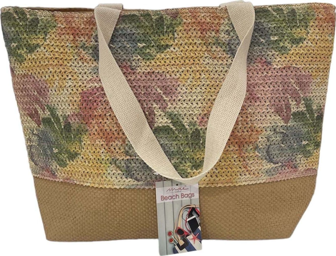 Borsa mare pink forest con zip - Maè Via Roma,60 in Borse Tote Falco Biancheria - Parete, commercioVirtuoso.it