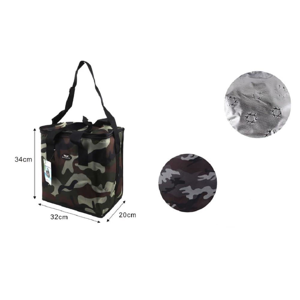 Borsa Militare Termica 22 Lt Mare Campeggio Escursioni Picnic 32x20x34 Cm 12811 Casa e cucina/Organizzazione interni/Contenitori e barattoli da cucina/Conservazione cibi/Contenitori per trasporto cibo/Borse frigo Trade Shop italia - Napoli, Commerciovirtuoso.it