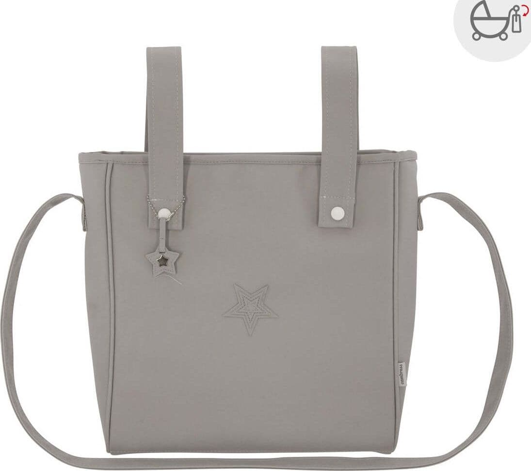 Borsa Passeggino Mate Grigio 10X34X33 Cm Prima infanzia/Passeggini carrozzine e accessori/Accessori e parti di ricambio/Borsa contenitore per manubrio per passeggino La Casa Del Bebè - Napoli, Commerciovirtuoso.it