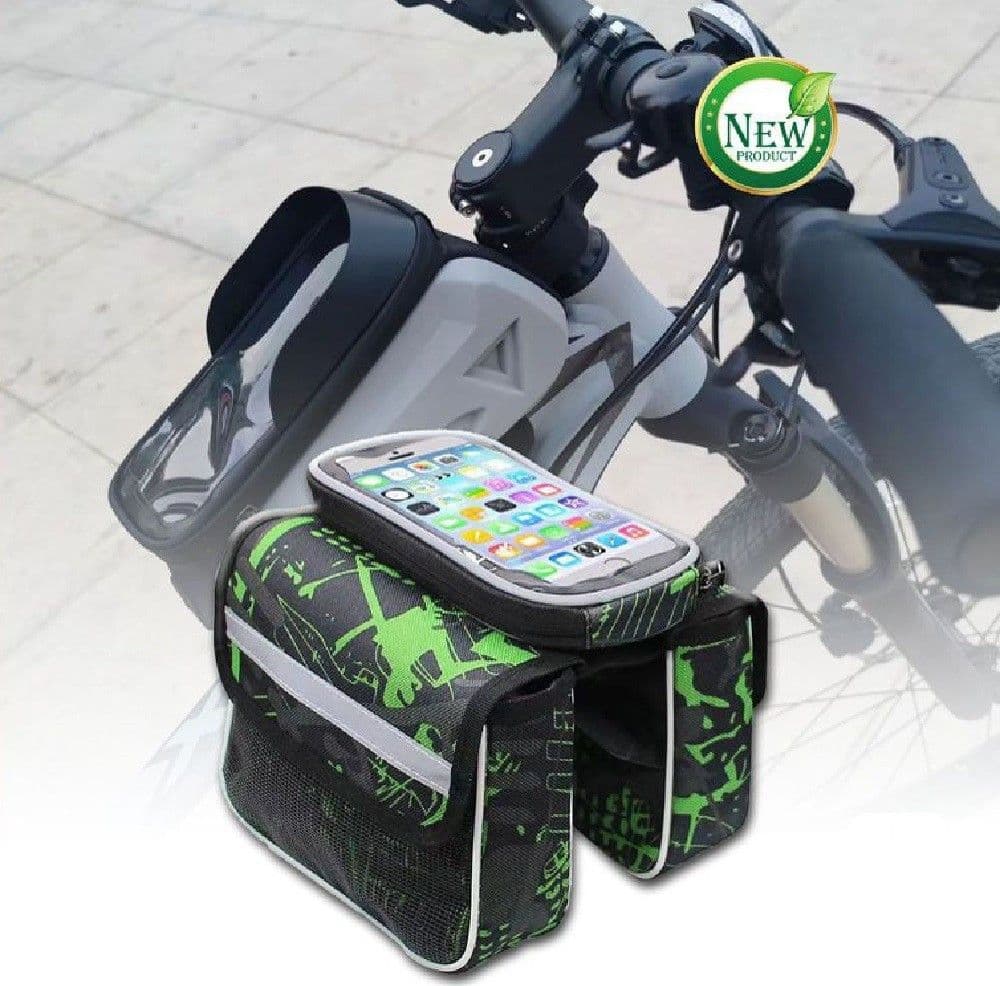 BORSA PER BICICLETTE PER TELEFONO CON TOUCH SCREEN ANTERIORE BICICLETTA ZX-9426