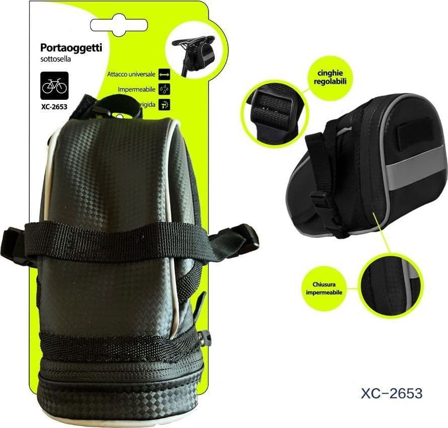 Borsa Portaoggetti Sottosella Bici Impermeabile Con Attacco Universale Xc-2653 Sport e Tempo Libero > Ciclismo > Sport Trade Shop italia - Napoli, Commerciovirtuoso.it