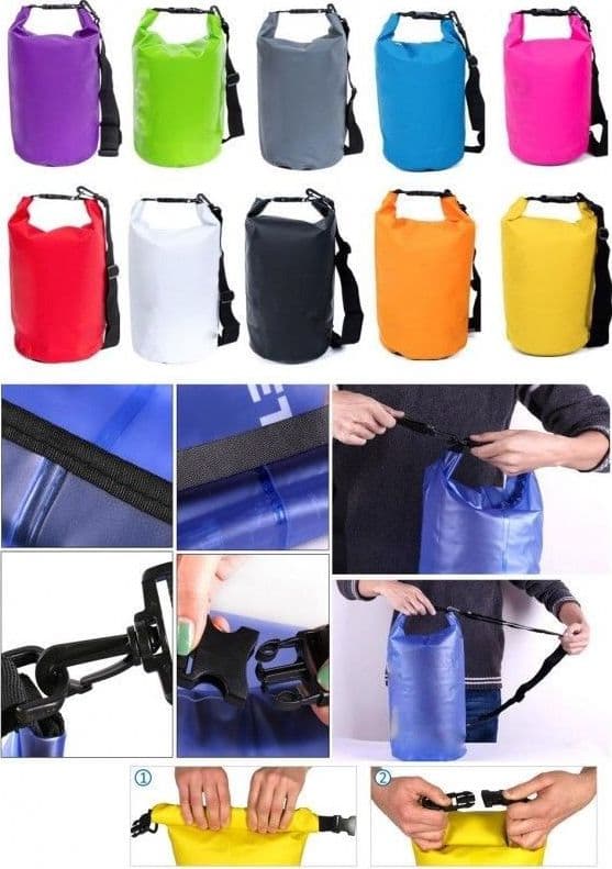 BORSA SACCO FRIGO SACCA STAGNA WATERPROOF IMPERMEABILE MARE BARCA 5 LITRI Trade Shop italia - Napoli, Commerciovirtuoso.it