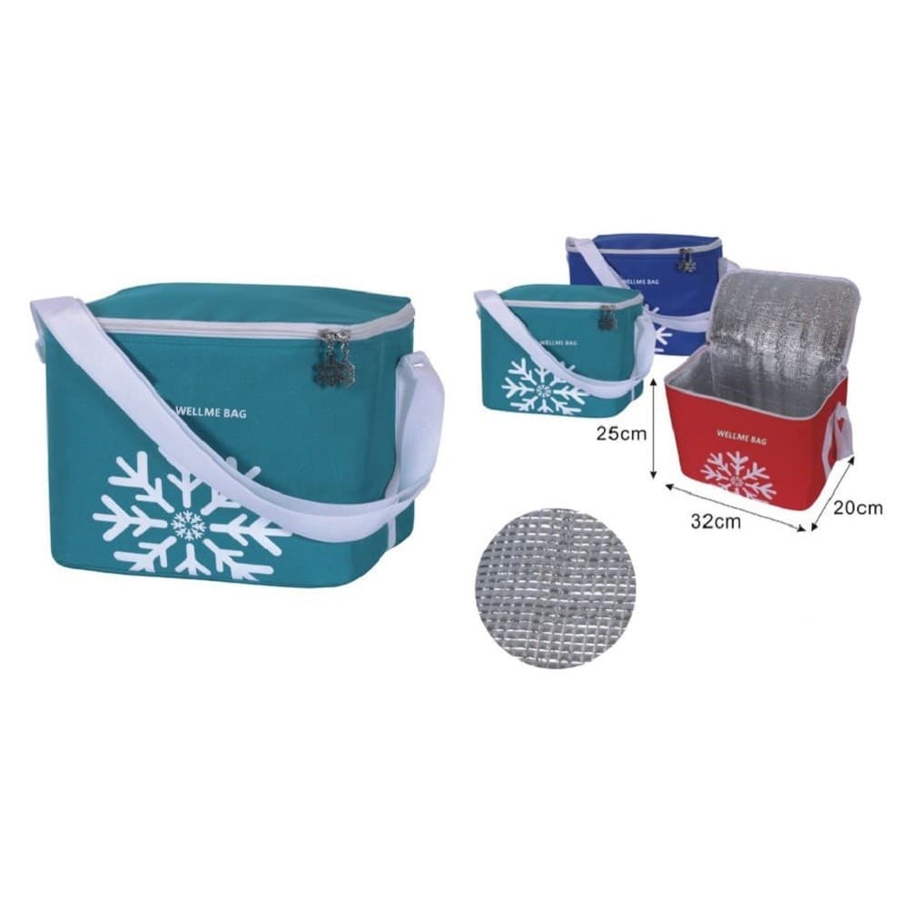 Borsa Termica 16 Lt 32x20x25 Cm Frigo Porta Alimenti Pranzo Spiaggia Mare 12835 Casa e cucina/Organizzazione interni/Contenitori e barattoli da cucina/Conservazione cibi/Contenitori per trasporto cibo/Borse frigo Trade Shop italia - Napoli, Commerciovirtuoso.it