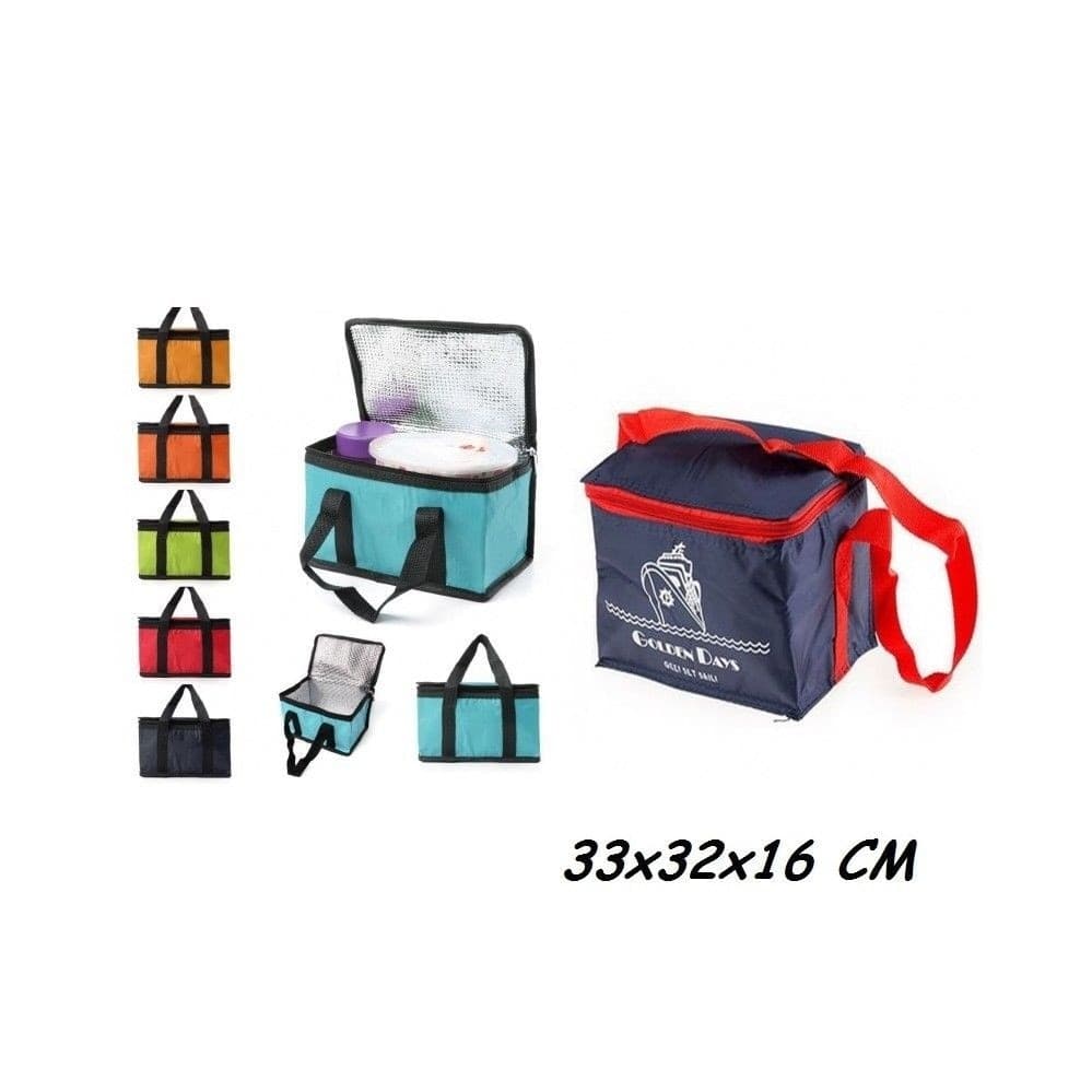 Borsa-Termica-33x32x16-Cm-Frigo-Porta-Alimenti-Spiaggia-Mare-Escursione-Pic-Nic