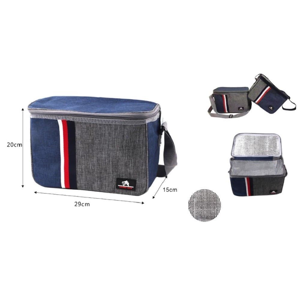 Borsa Termica Bicolor 29x15x20cm 12lt Borsetta Porta Pranzo Spiaggia Mare 12819 Casa e cucina/Organizzazione interni/Contenitori e barattoli da cucina/Conservazione cibi/Contenitori per trasporto cibo/Borse frigo Trade Shop italia - Napoli, Commerciovirtuoso.it