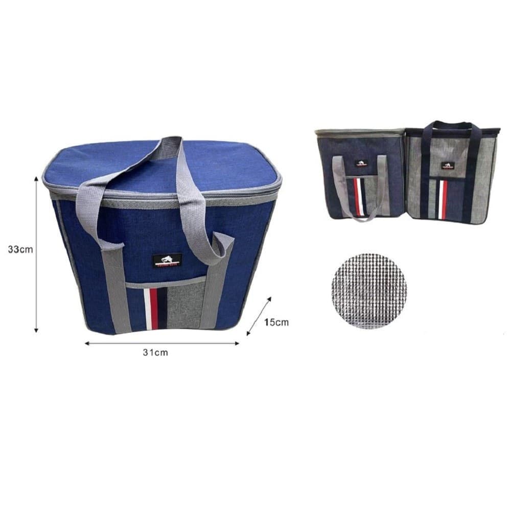 Borsa Termica Frigo Bicolor 31x15x33 Cm 14 Lt Porta Alimenti Spiaggia Mare 12817 Casa e cucina/Organizzazione interni/Contenitori e barattoli da cucina/Conservazione cibi/Contenitori per trasporto cibo/Borse frigo Trade Shop italia - Napoli, Commerciovirtuoso.it