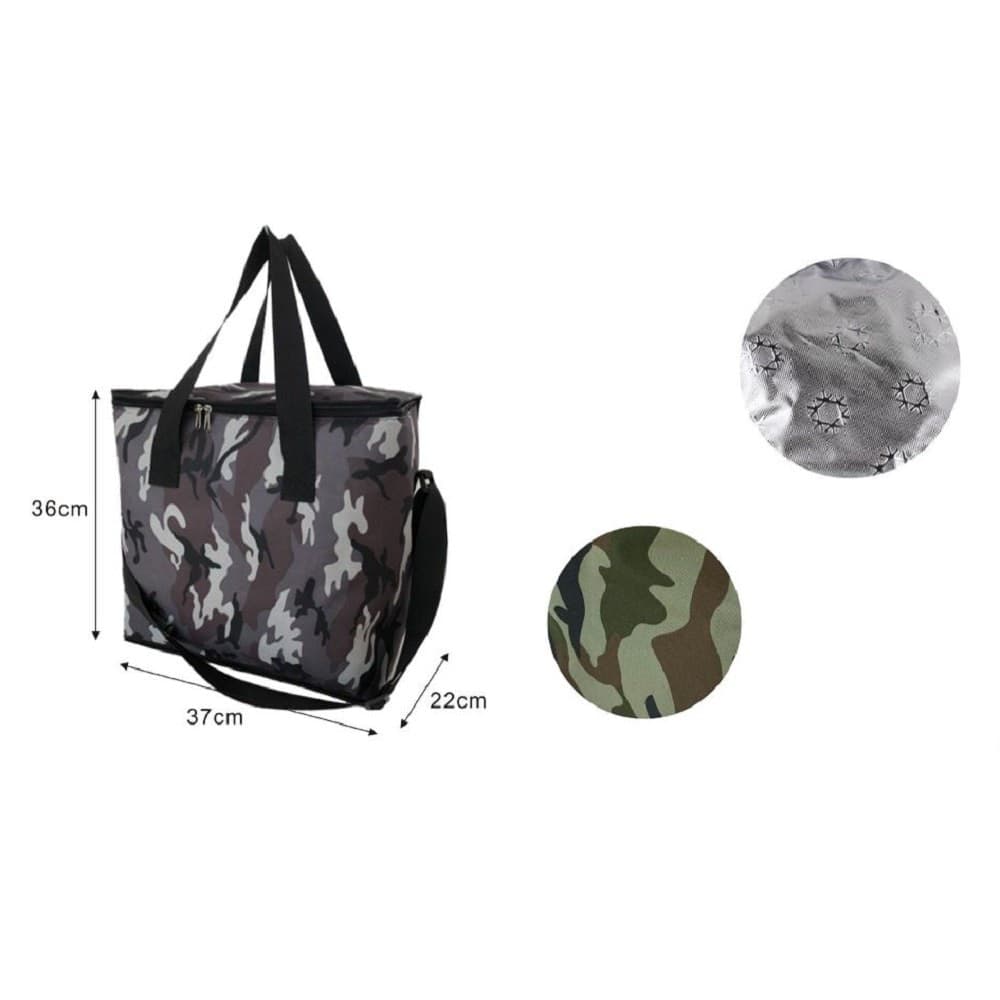 Borsa Termica Frigo Fantasia Militare 30lt 37x22x36cm Mare Campeggio Picnic 12810 Casa e cucina/Organizzazione interni/Contenitori e barattoli da cucina/Conservazione cibi/Contenitori per trasporto cibo/Borse frigo Trade Shop italia - Napoli, Commerciovirtuoso.it